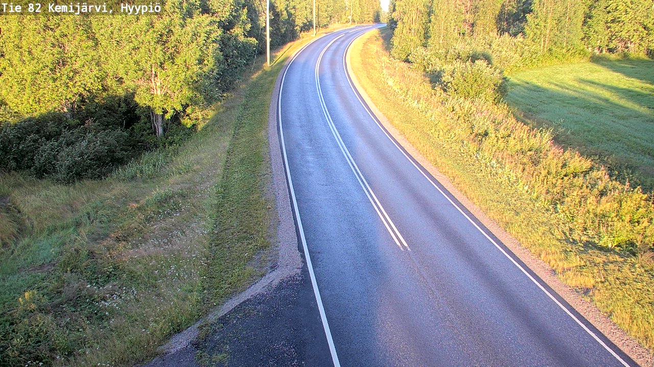Kelikamerat Kuva Tie 82 Kemijärvi, Hyypiö, Kemijärvi, Lappi
