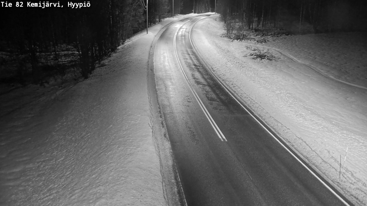 Kelikamerat Kuva Tie 82 Kemijärvi, Hyypiö, Kemijärvi, Lappi