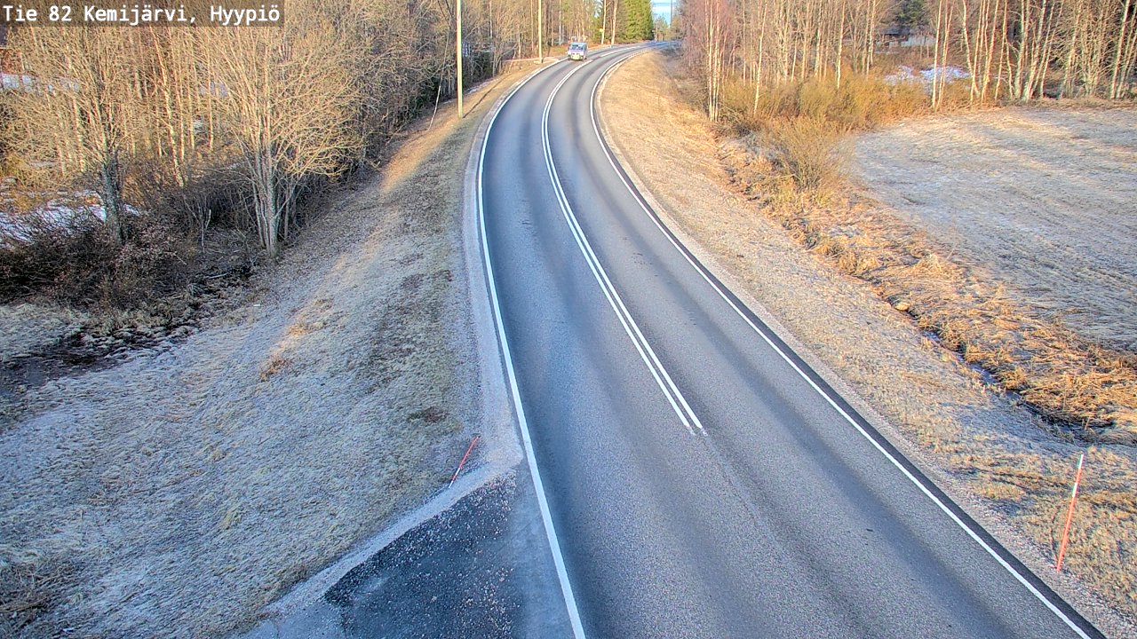 Kelikamerat Kuva Tie 82 Kemijärvi, Hyypiö, Kemijärvi, Lappi