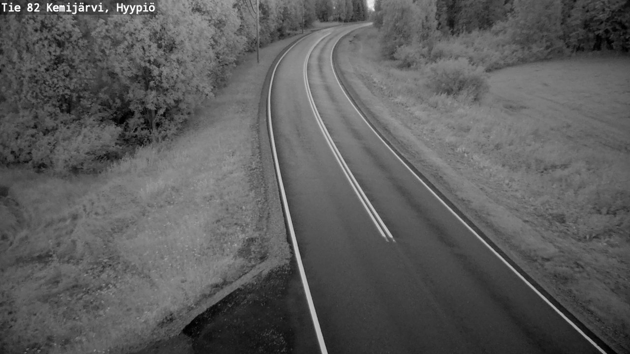 Kelikamerat Kuva Tie 82 Kemijärvi, Hyypiö, Kemijärvi, Lappi