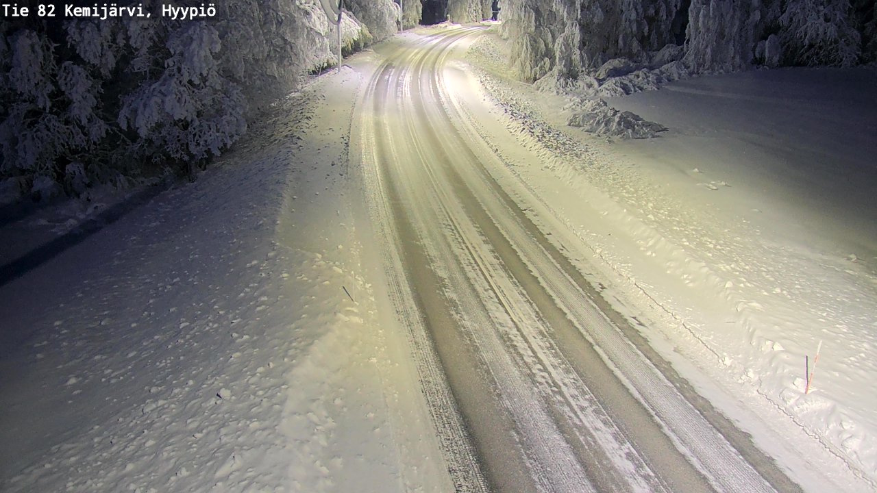 Kelikamerat Kuva Tie 82 Kemijärvi, Hyypiö, Kemijärvi, Lappi