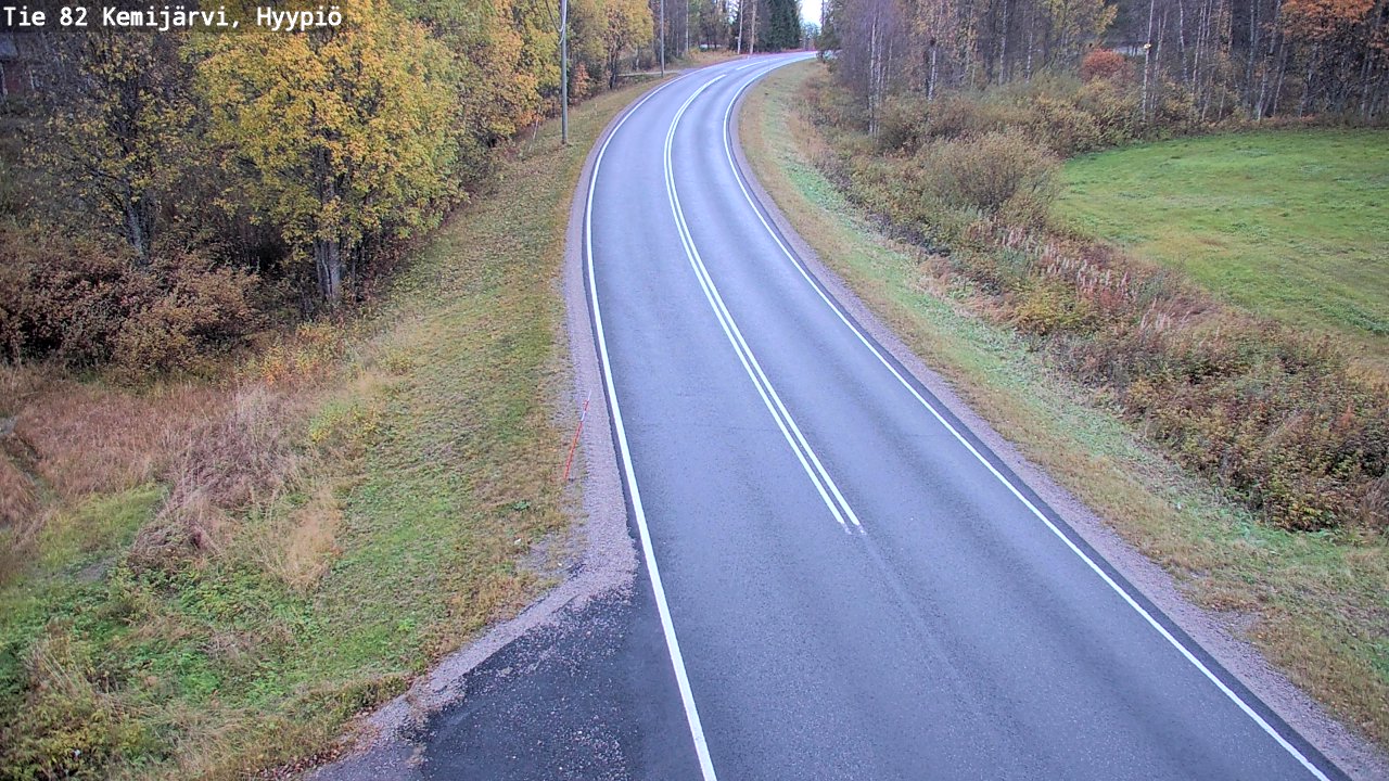 Kelikamerat Kuva Tie 82 Kemijärvi, Hyypiö, Kemijärvi, Lappi