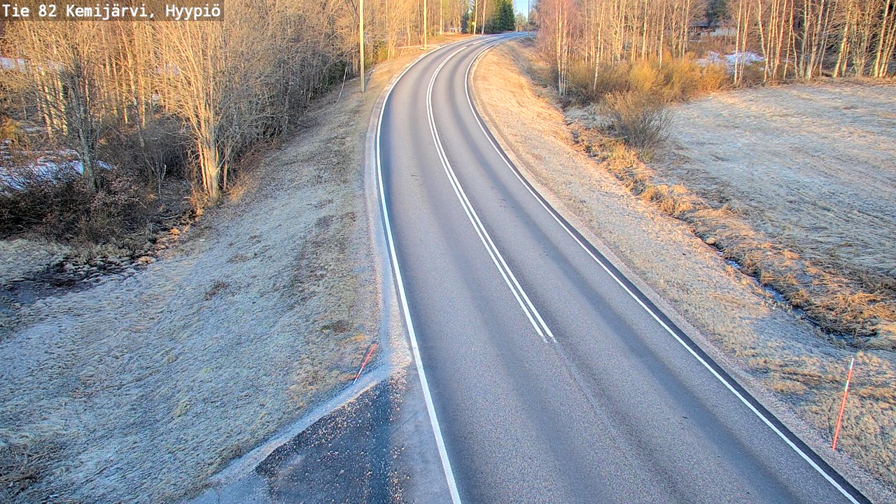 Kelikamerat Kuva Tie 82 Kemijärvi, Hyypiö, Kemijärvi, Lappi