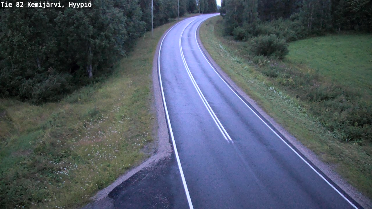 Kelikamerat Kuva Tie 82 Kemijärvi, Hyypiö, Kemijärvi, Lappi