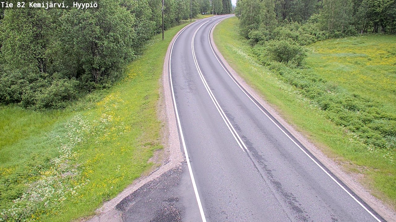 Kelikamerat Kuva Tie 82 Kemijärvi, Hyypiö, Kemijärvi, Lappi