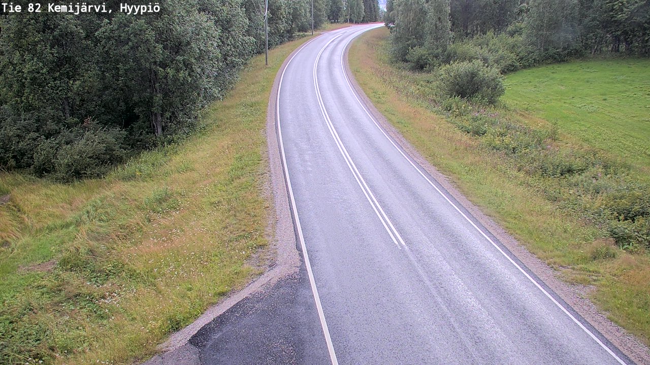 Kelikamerat Kuva Tie 82 Kemijärvi, Hyypiö, Kemijärvi, Lappi