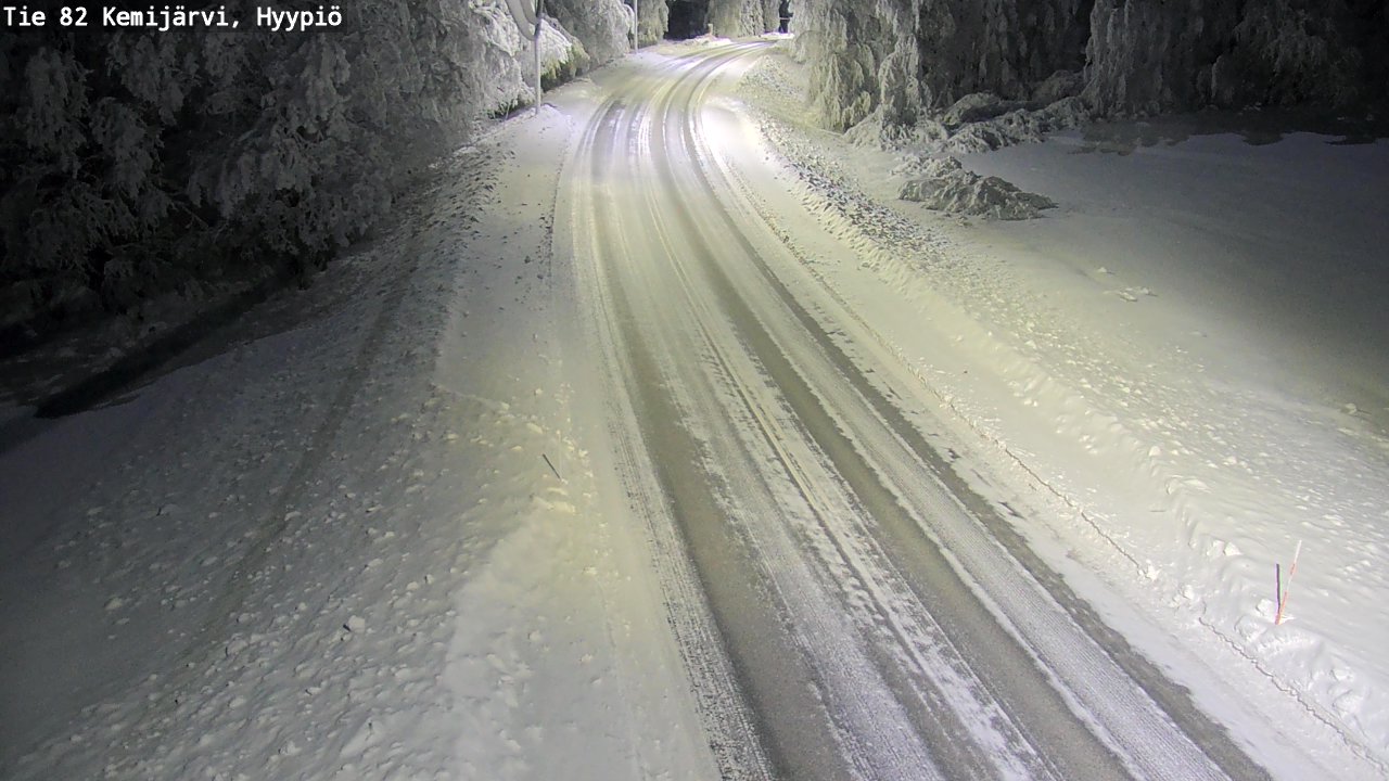 Kelikamerat Kuva Tie 82 Kemijärvi, Hyypiö, Kemijärvi, Lappi