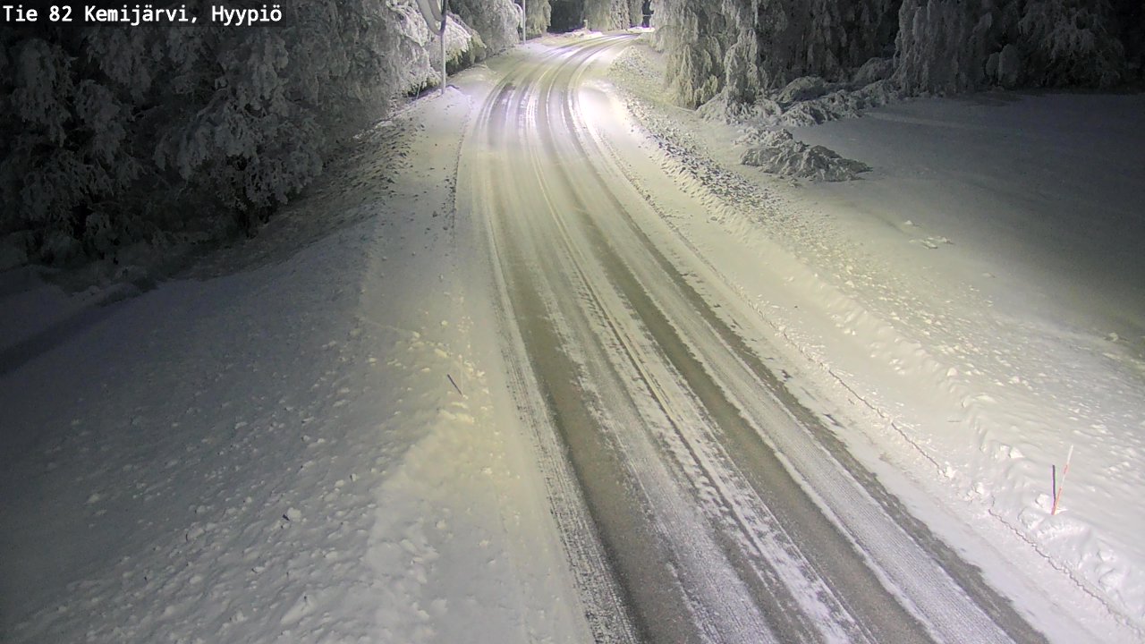 Kelikamerat Kuva Tie 82 Kemijärvi, Hyypiö, Kemijärvi, Lappi