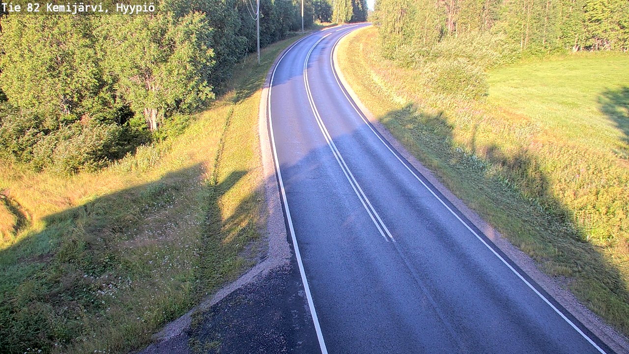Kelikamerat Kuva Tie 82 Kemijärvi, Hyypiö, Kemijärvi, Lappi