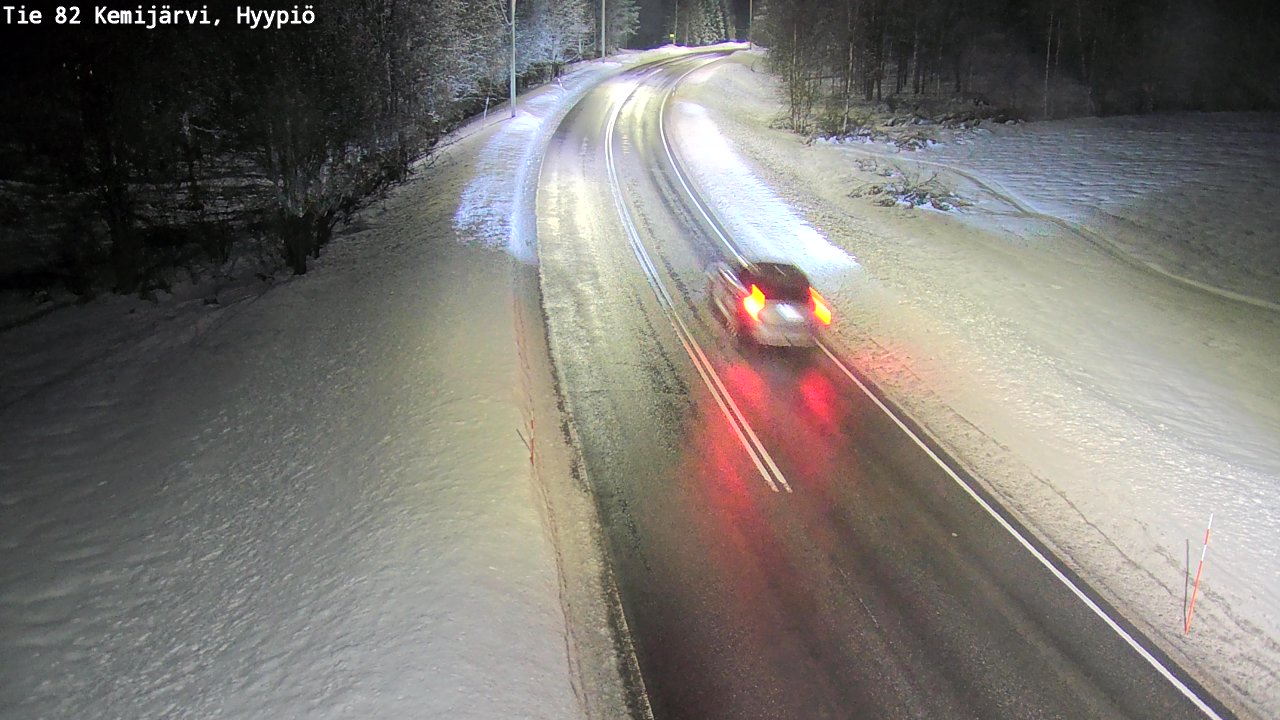 Kelikamerat Kuva Tie 82 Kemijärvi, Hyypiö, Kemijärvi, Lappi