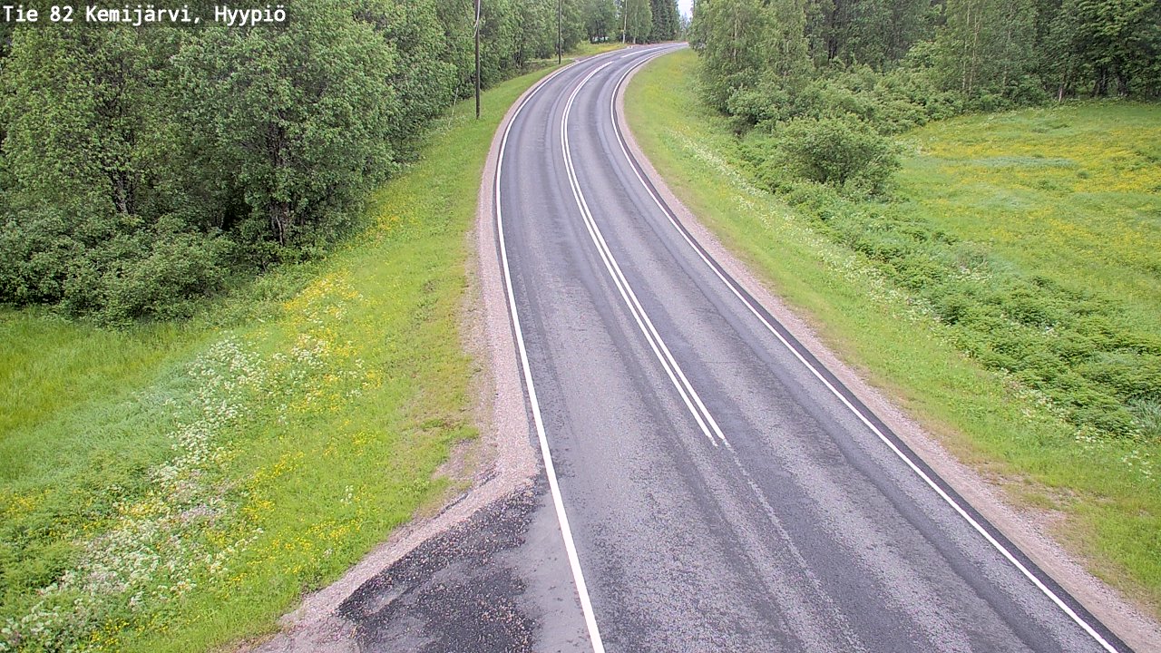 Kelikamerat Kuva Tie 82 Kemijärvi, Hyypiö, Kemijärvi, Lappi