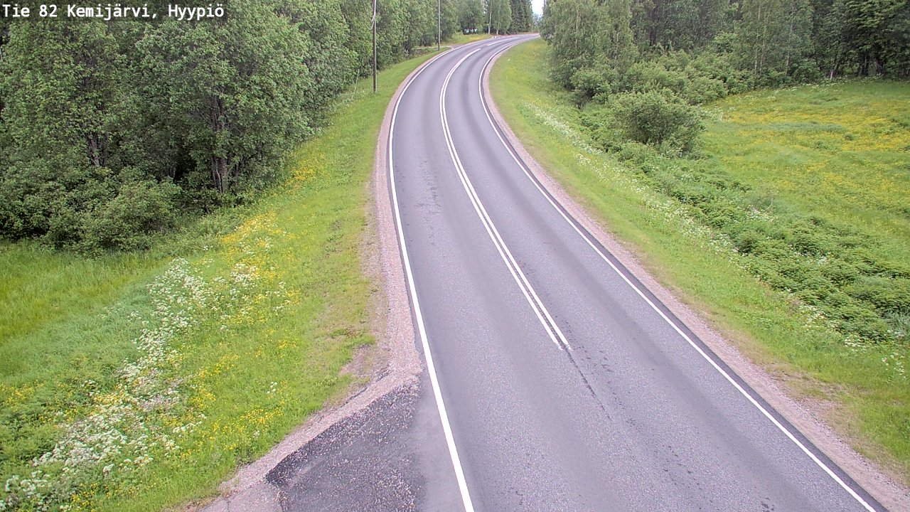 Kelikamerat Kuva Tie 82 Kemijärvi, Hyypiö, Kemijärvi, Lappi