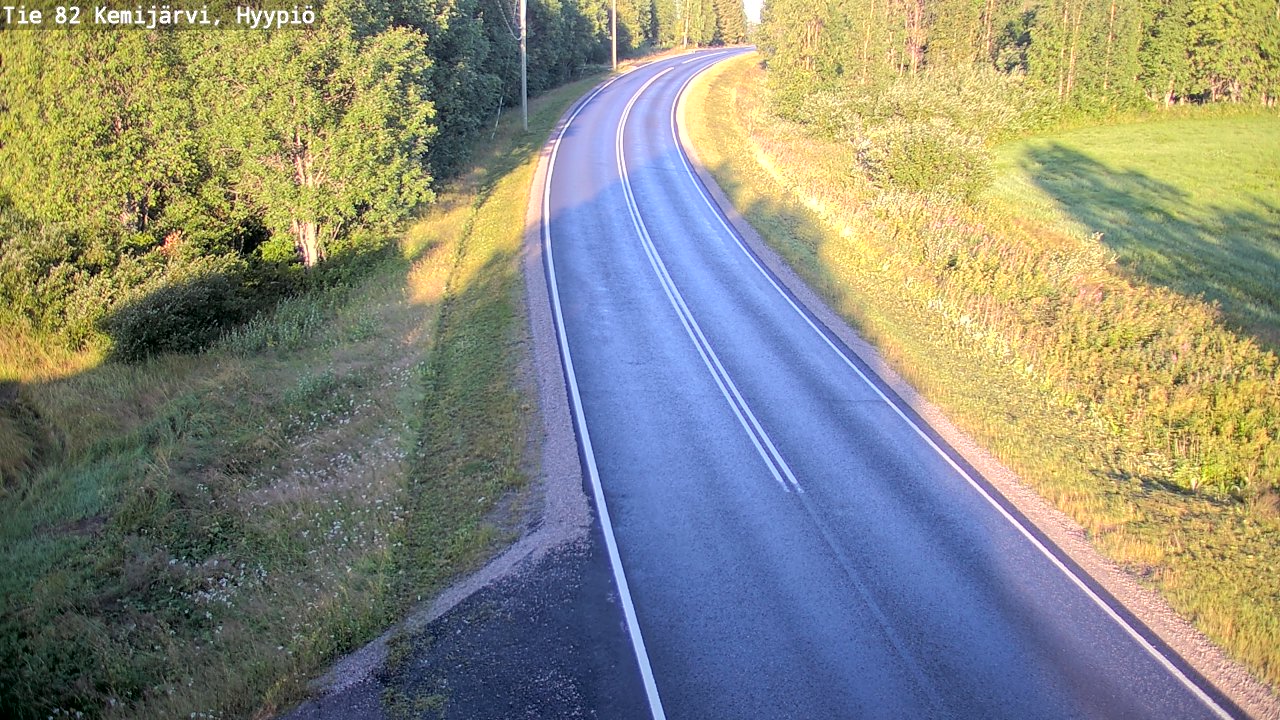 Kelikamerat Kuva Tie 82 Kemijärvi, Hyypiö, Kemijärvi, Lappi