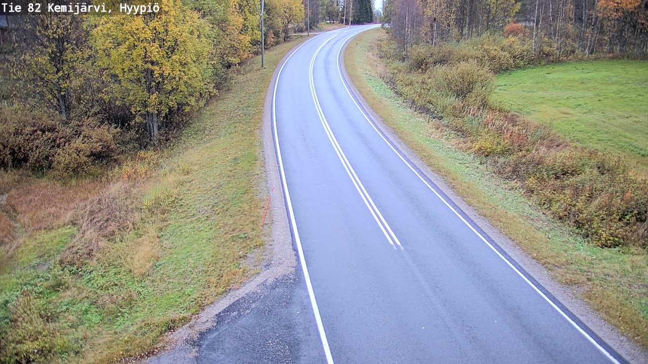 Kelikamerat Kuva Tie 82 Kemijärvi, Hyypiö, Kemijärvi, Lappi
