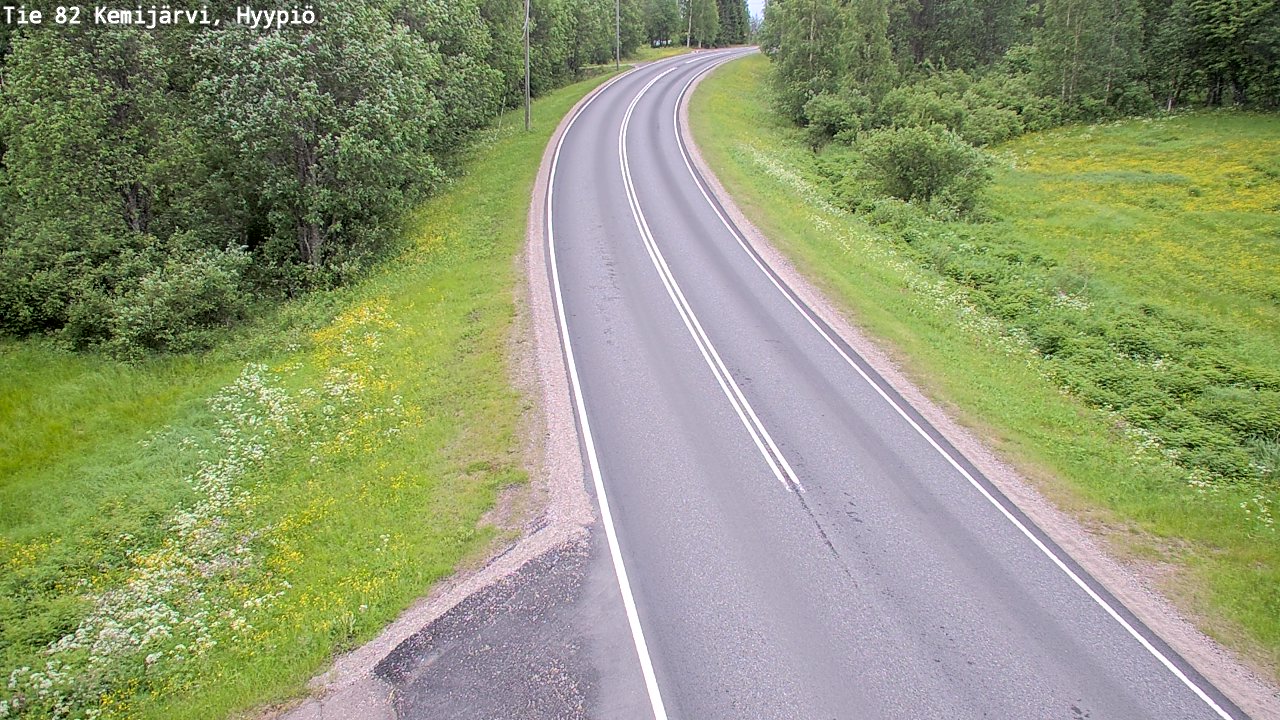 Kelikamerat Kuva Tie 82 Kemijärvi, Hyypiö, Kemijärvi, Lappi