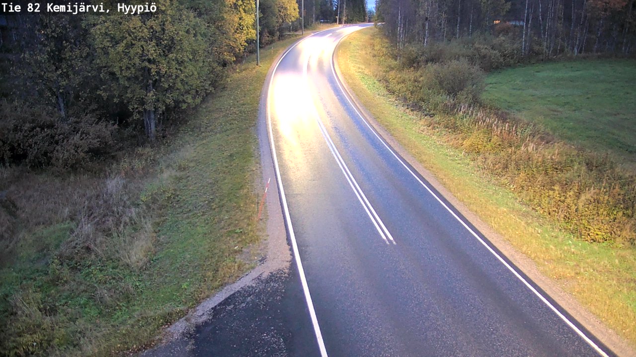 Kelikamerat Kuva Tie 82 Kemijärvi, Hyypiö, Kemijärvi, Lappi