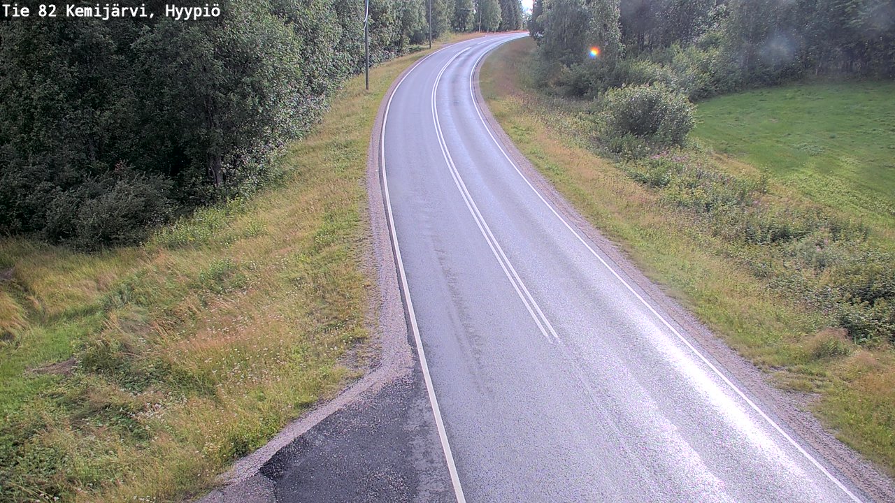 Kelikamerat Kuva Tie 82 Kemijärvi, Hyypiö, Kemijärvi, Lappi