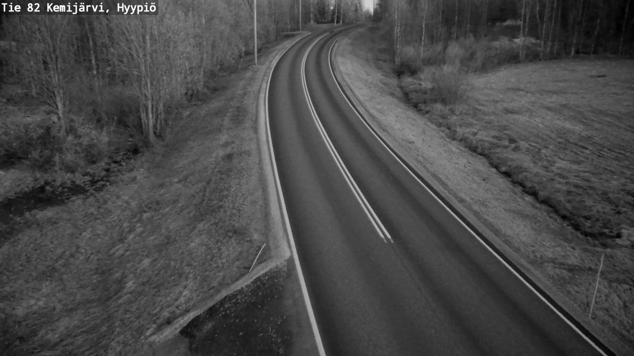 Kelikamerat Kuva Tie 82 Kemijärvi, Hyypiö, Kemijärvi, Lappi