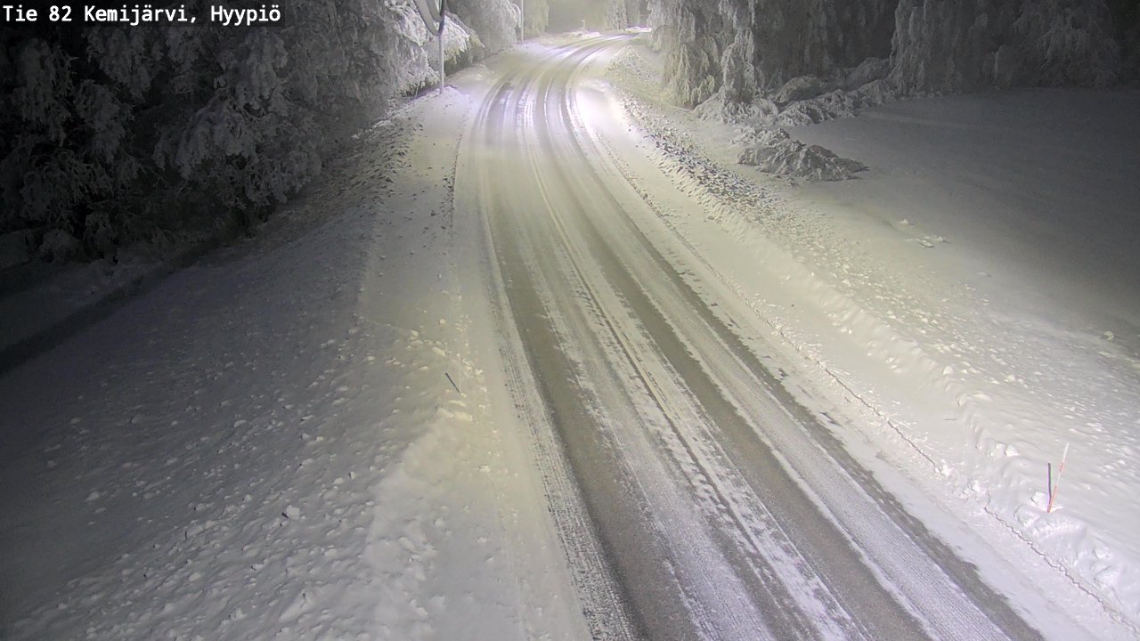 Kelikamerat Kuva Tie 82 Kemijärvi, Hyypiö, Kemijärvi, Lappi