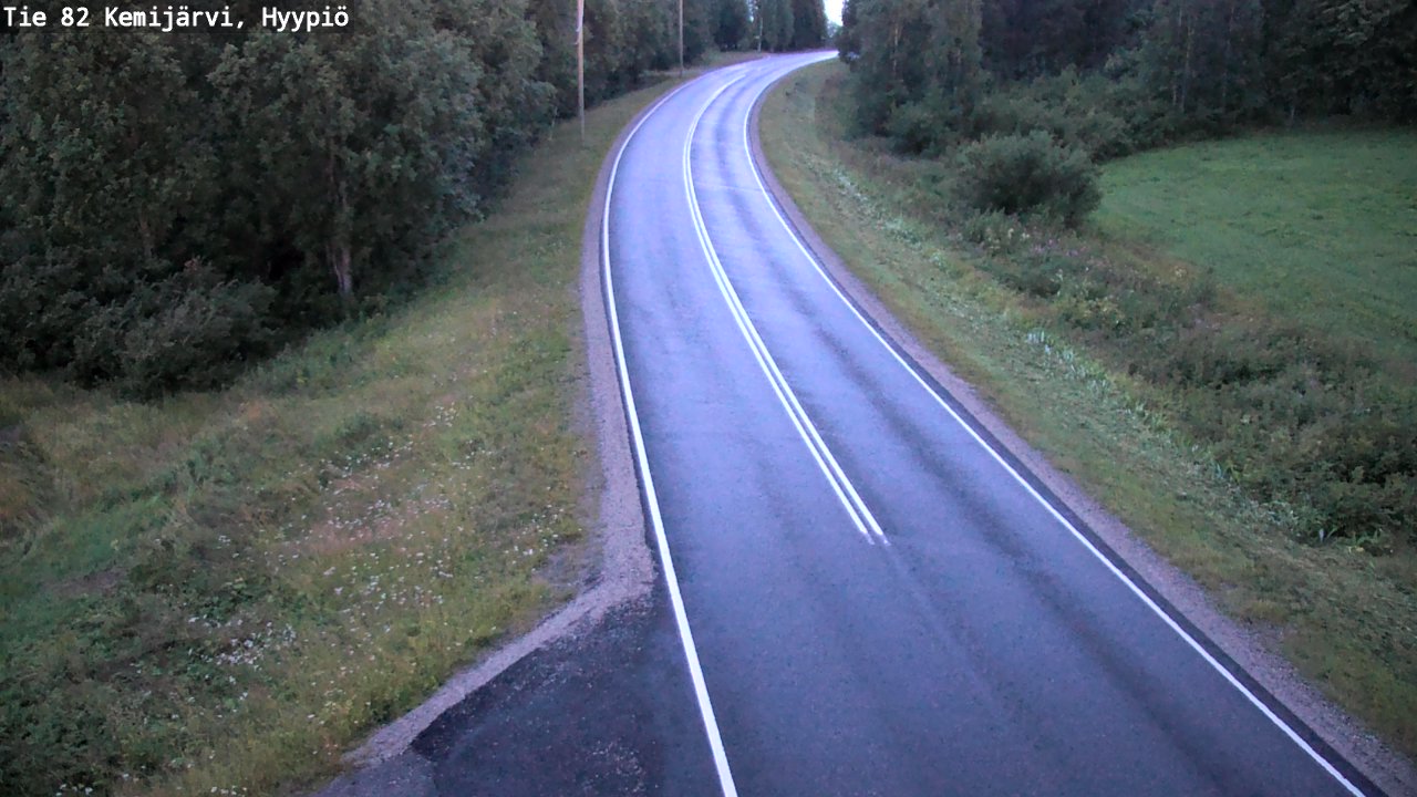 Kelikamerat Kuva Tie 82 Kemijärvi, Hyypiö, Kemijärvi, Lappi