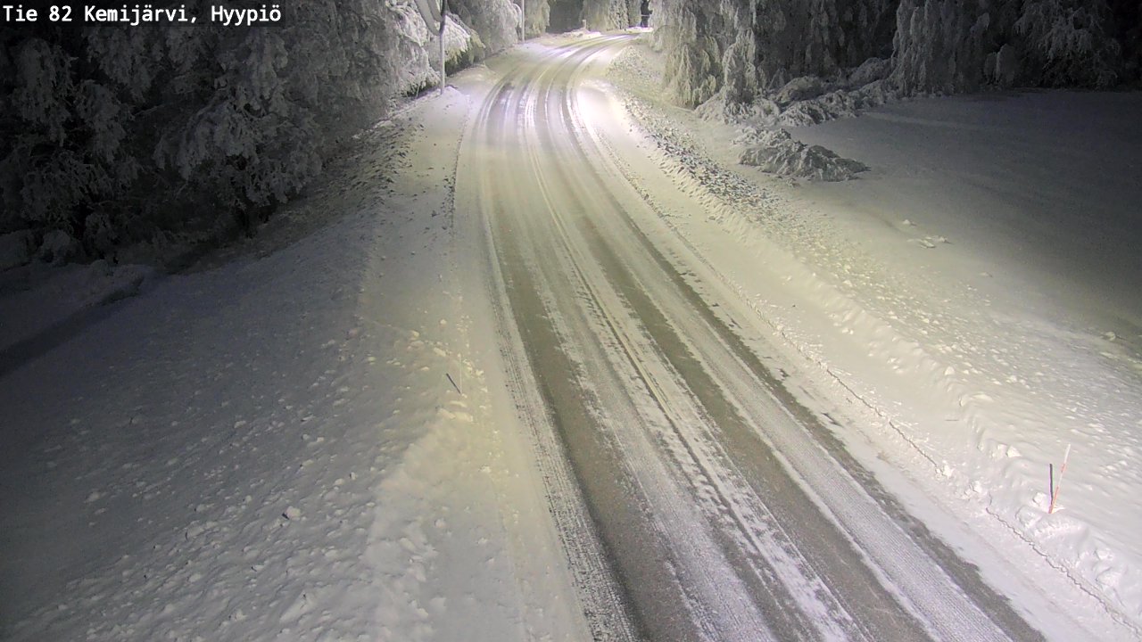 Kelikamerat Kuva Tie 82 Kemijärvi, Hyypiö, Kemijärvi, Lappi