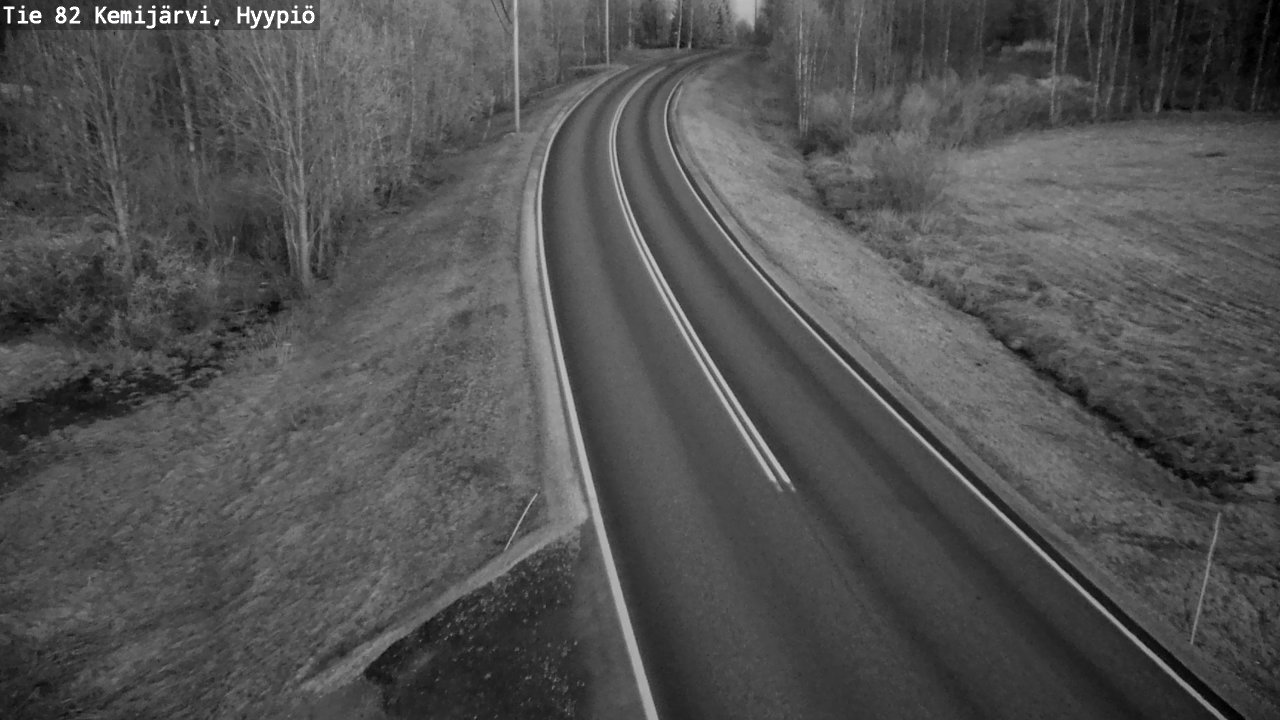 Kelikamerat Kuva Tie 82 Kemijärvi, Hyypiö, Kemijärvi, Lappi