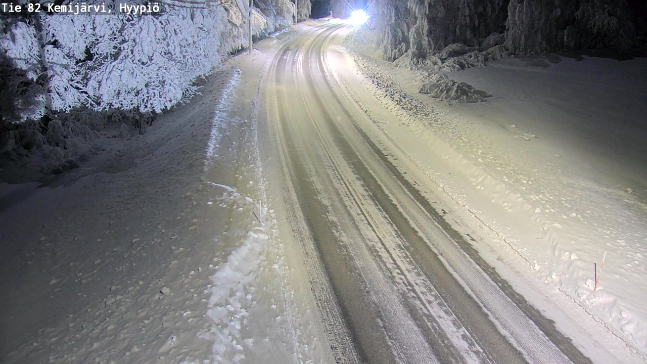 Kelikamerat Kuva Tie 82 Kemijärvi, Hyypiö, Kemijärvi, Lappi