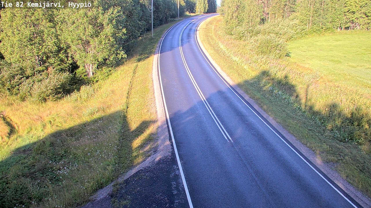 Kelikamerat Kuva Tie 82 Kemijärvi, Hyypiö, Kemijärvi, Lappi