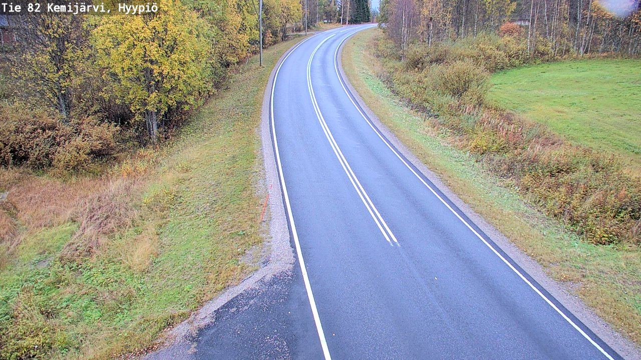 Kelikamerat Kuva Tie 82 Kemijärvi, Hyypiö, Kemijärvi, Lappi