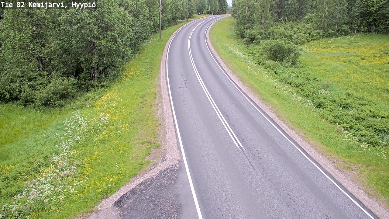 Kelikamerat Kuva Tie 82 Kemijärvi, Hyypiö, Kemijärvi, Lappi