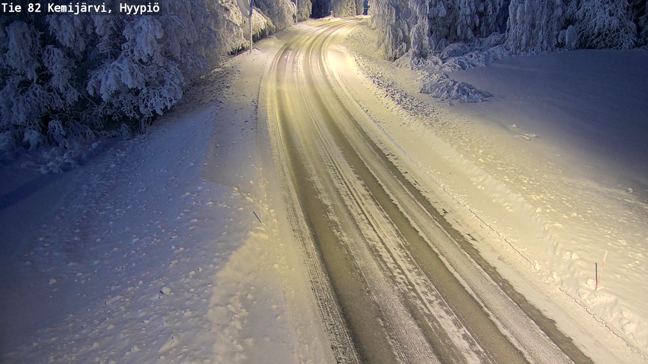 Kelikamerat Kuva Tie 82 Kemijärvi, Hyypiö, Kemijärvi, Lappi