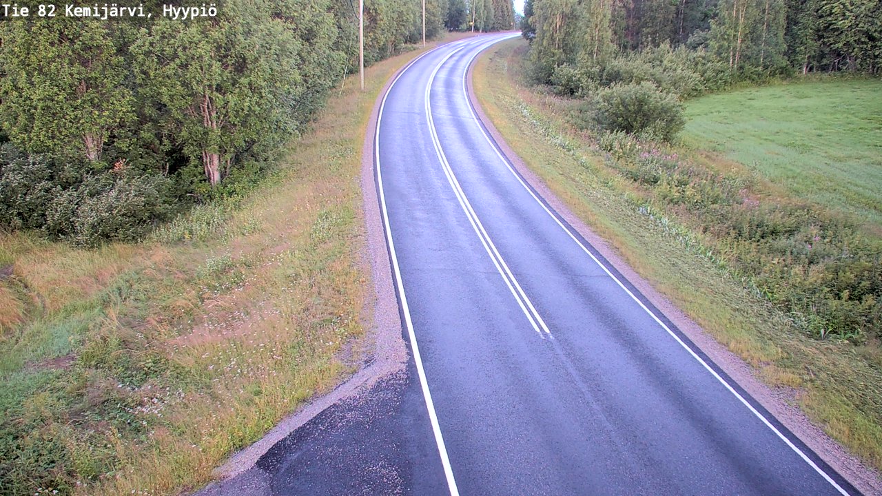 Kelikamerat Kuva Tie 82 Kemijärvi, Hyypiö, Kemijärvi, Lappi