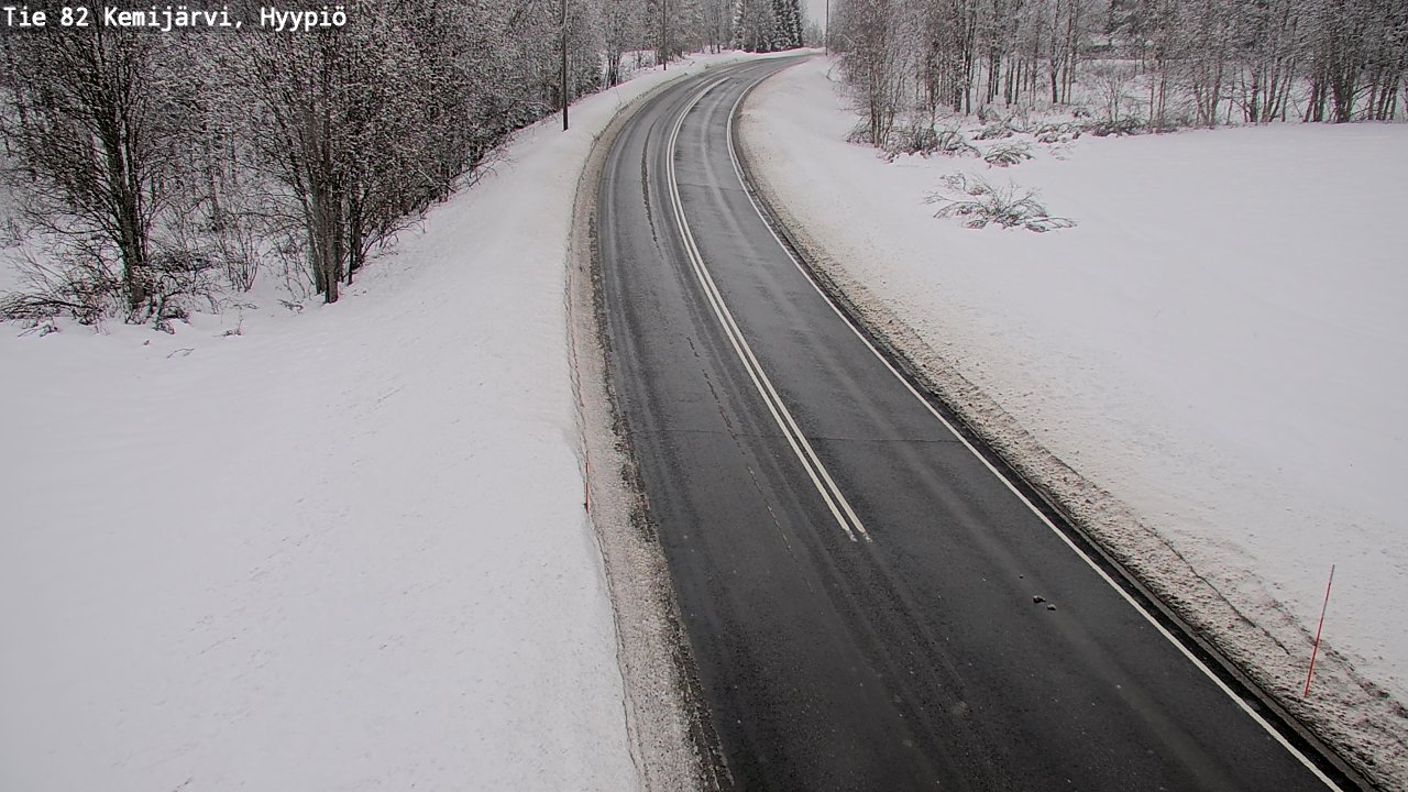 Kelikamerat Kuva Tie 82 Kemijärvi, Hyypiö, Kemijärvi, Lappi