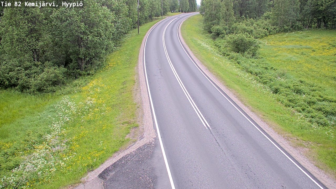 Kelikamerat Kuva Tie 82 Kemijärvi, Hyypiö, Kemijärvi, Lappi
