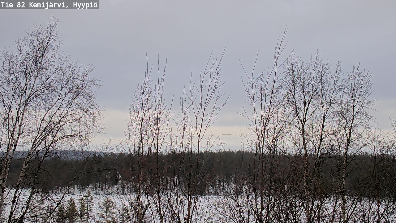 Kelikamerat Kuva Tie 82 Kemijärvi, Hyypiö, Kemijärvi, Lappi
