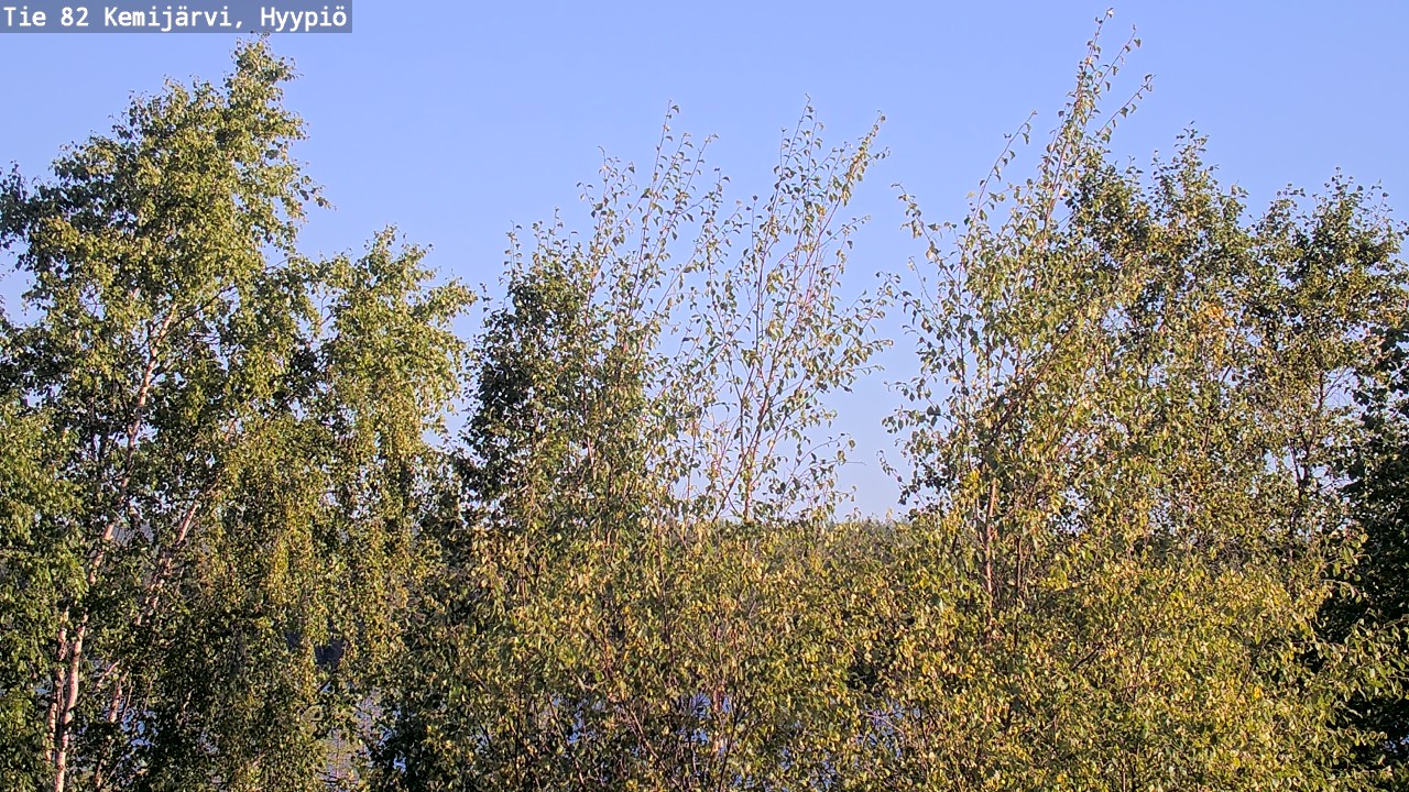 Weather Camera Image Road 82 Kemijärvi, Hyypiö, Kemijärvi, Lappi