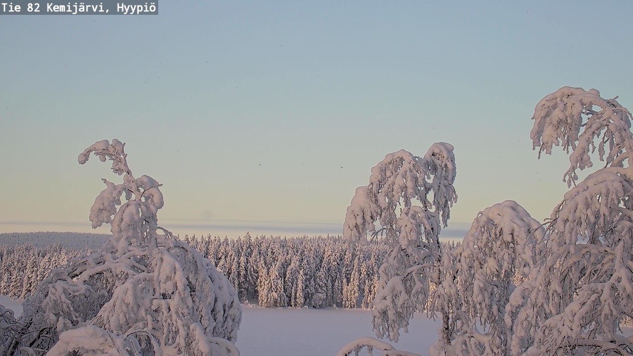 Kelikamerat Kuva Tie 82 Kemijärvi, Hyypiö, Kemijärvi, Lappi
