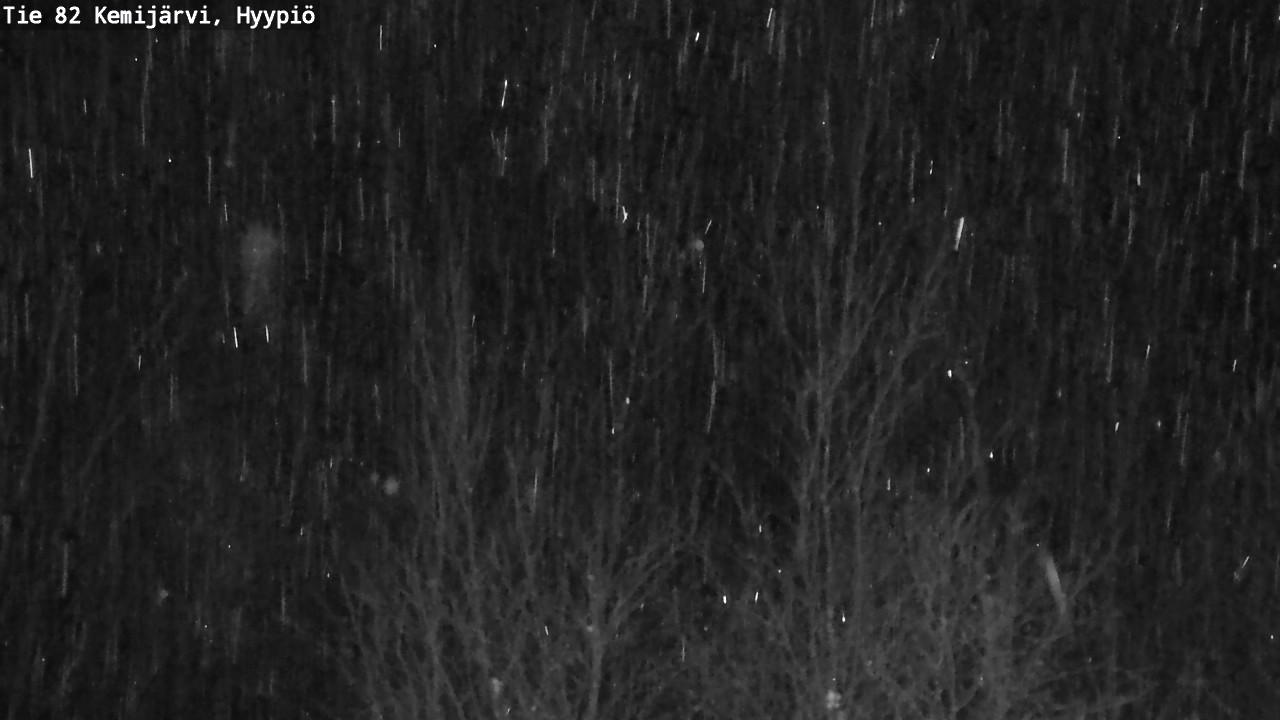 Weather Camera Image Väg 5 Kemi träsk, hyypiö, Kemijärvi, Lappi