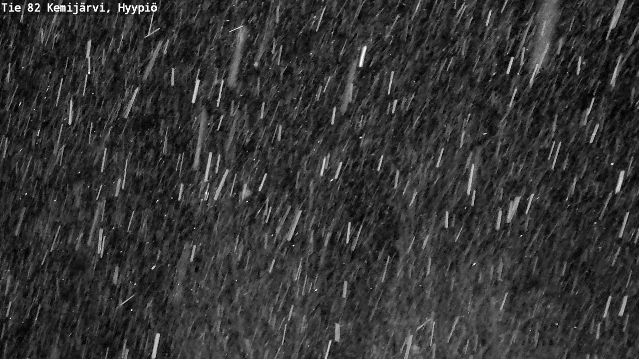 Weather Camera Image Väg 5 Kemi träsk, hyypiö, Kemijärvi, Lappi