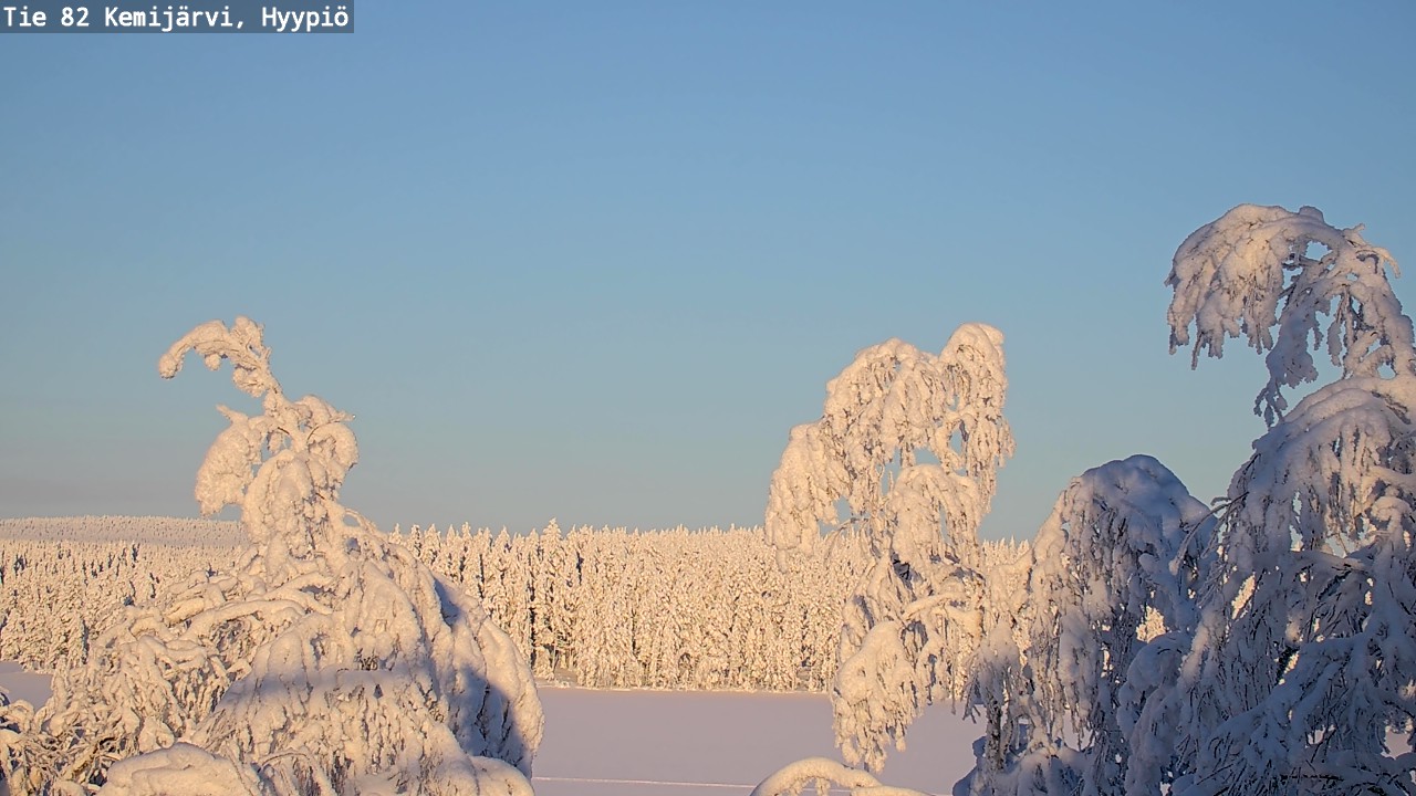 Kelikamerat Kuva Tie 82 Kemijärvi, Hyypiö, Kemijärvi, Lappi