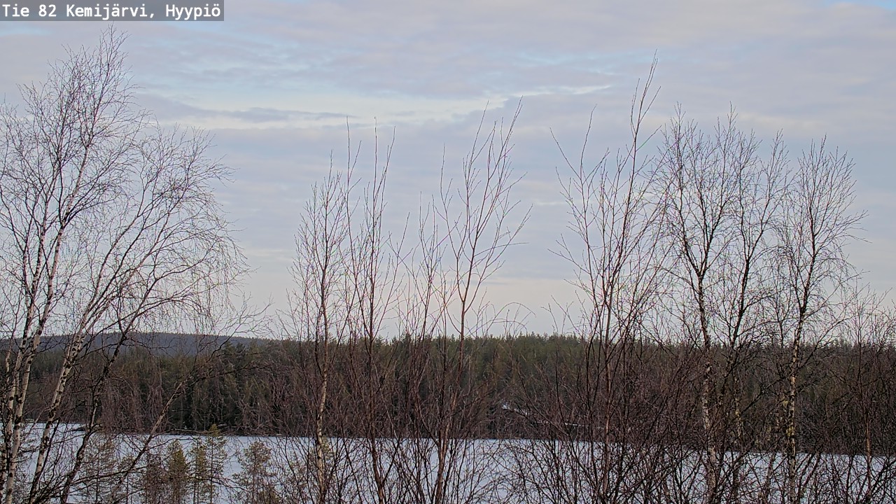 Kelikamerat Kuva Tie 82 Kemijärvi, Hyypiö, Kemijärvi, Lappi