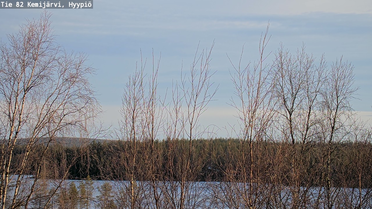 Kelikamerat Kuva Tie 82 Kemijärvi, Hyypiö, Kemijärvi, Lappi