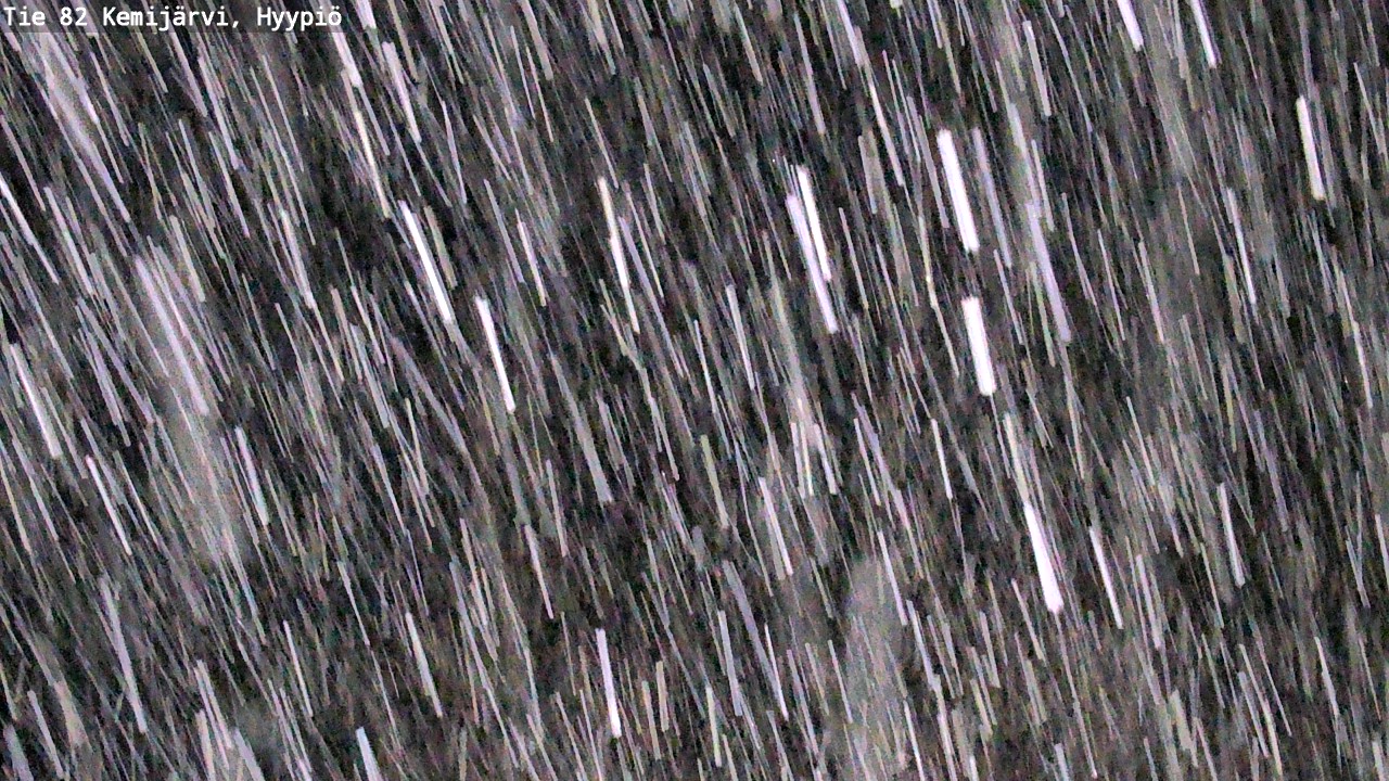 Weather Camera Image Väg 5 Kemi träsk, hyypiö, Kemijärvi, Lappi