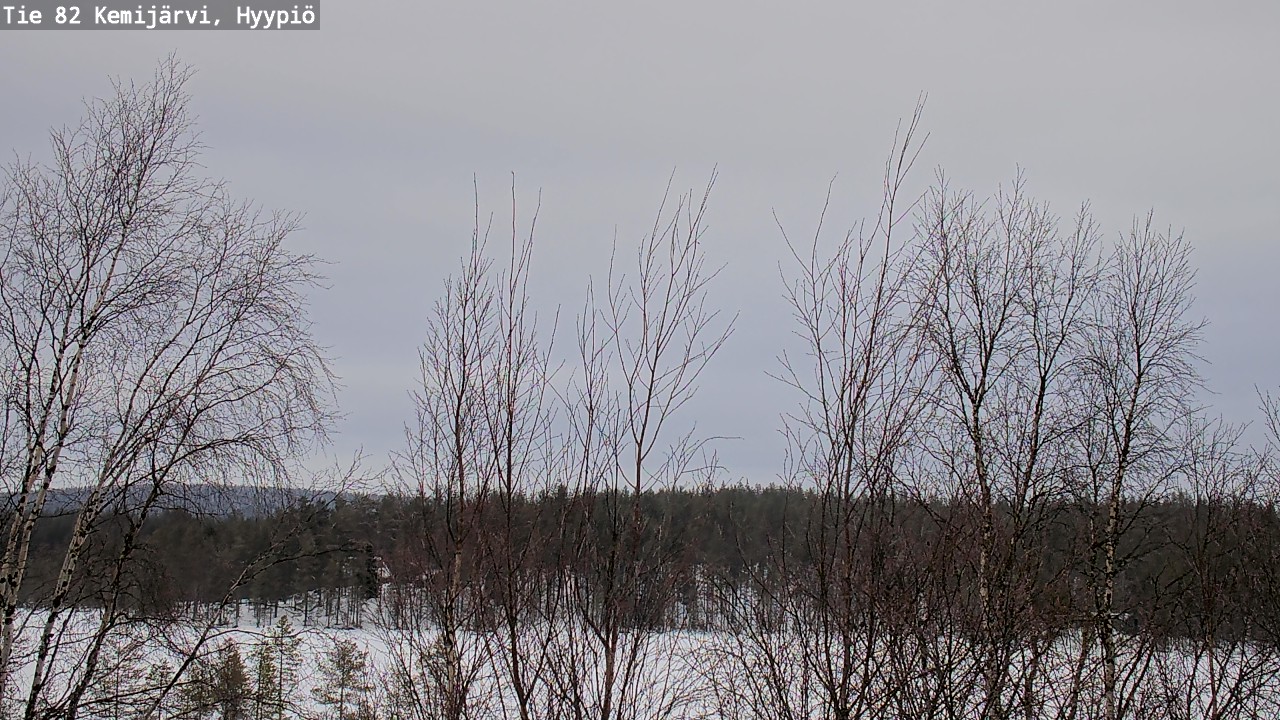 Kelikamerat Kuva Tie 82 Kemijärvi, Hyypiö, Kemijärvi, Lappi