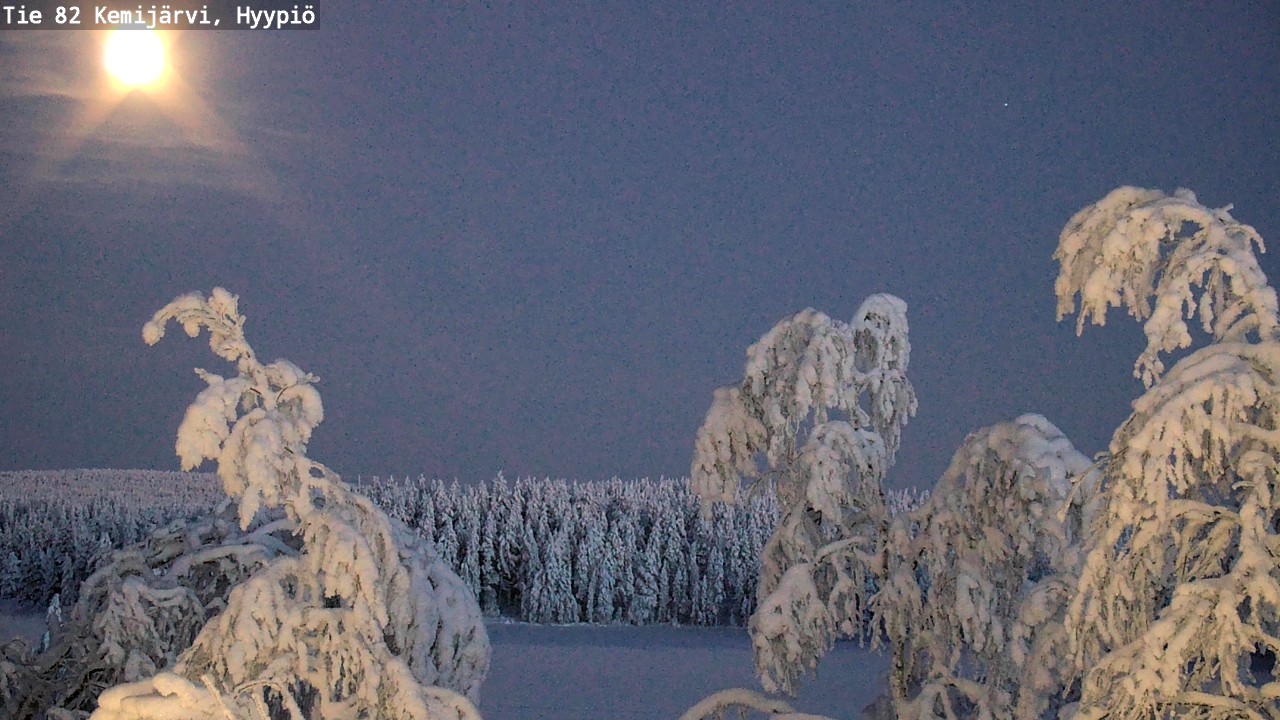 Kelikamerat Kuva Tie 82 Kemijärvi, Hyypiö, Kemijärvi, Lappi