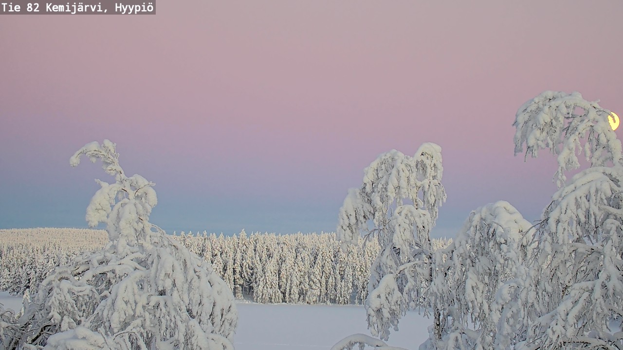 Kelikamerat Kuva Tie 82 Kemijärvi, Hyypiö, Kemijärvi, Lappi
