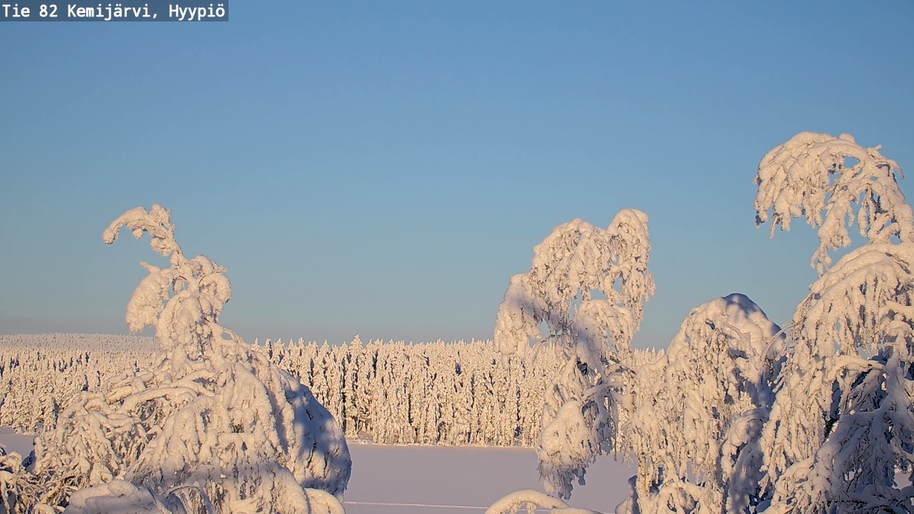 Kelikamerat Kuva Tie 82 Kemijärvi, Hyypiö, Kemijärvi, Lappi
