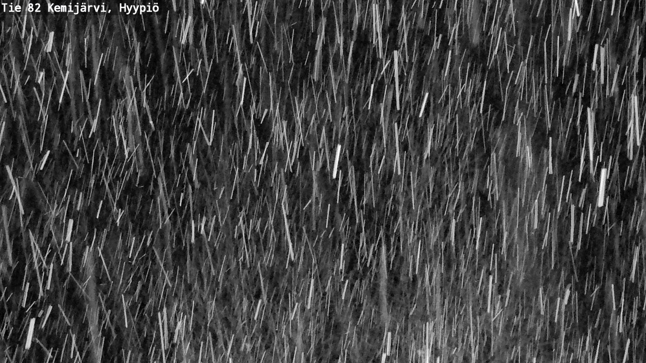 Weather Camera Image Väg 5 Kemi träsk, hyypiö, Kemijärvi, Lappi