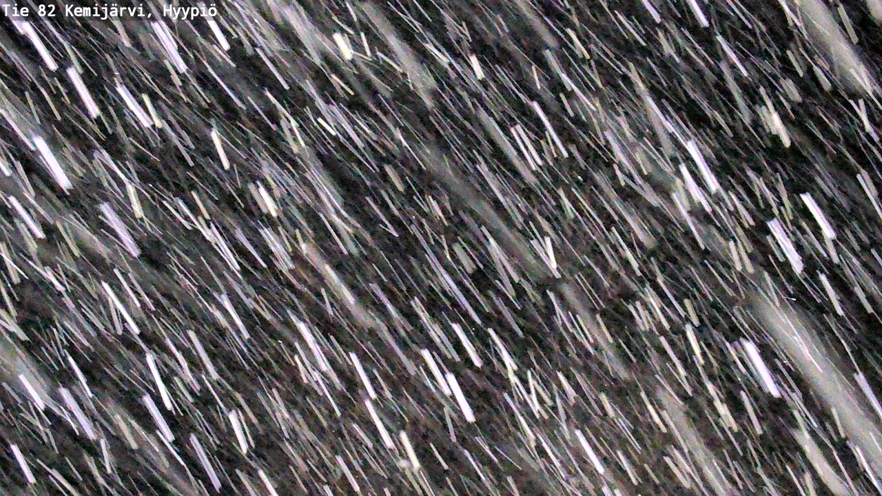 Weather Camera Image Väg 5 Kemi träsk, hyypiö, Kemijärvi, Lappi