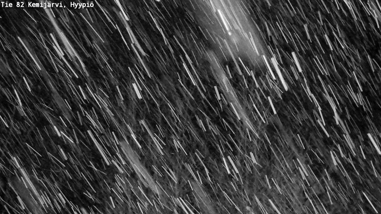 Weather Camera Image Väg 5 Kemi träsk, hyypiö, Kemijärvi, Lappi